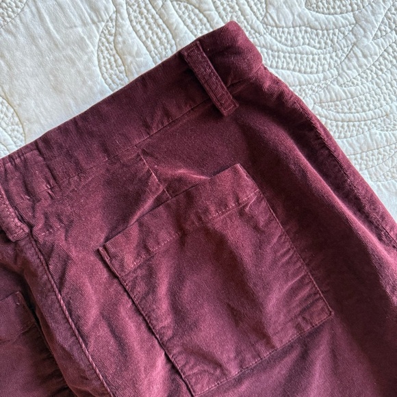 Frank & Eileen - Kinsale Performance Straight Leg Pants - Burgundy - Picture 14 of 14